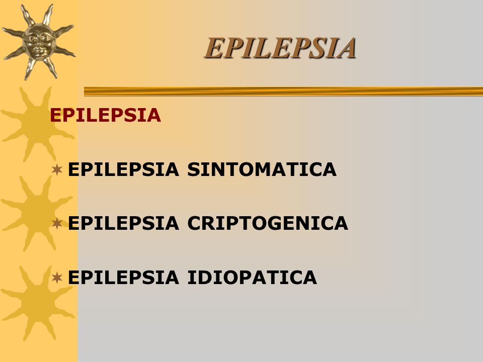 epilepsia criptogenica